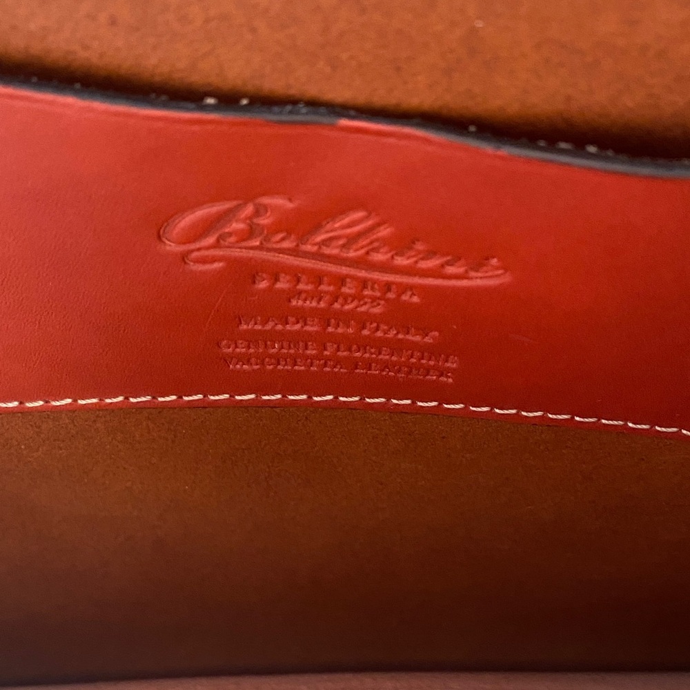 Boldrini Selleria Red Leather Bag - Picture 10 of 11